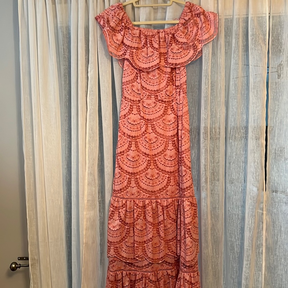 Maxi strapless dress
